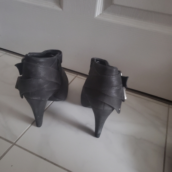 Black Ankle Boots - Picture 3 of 5